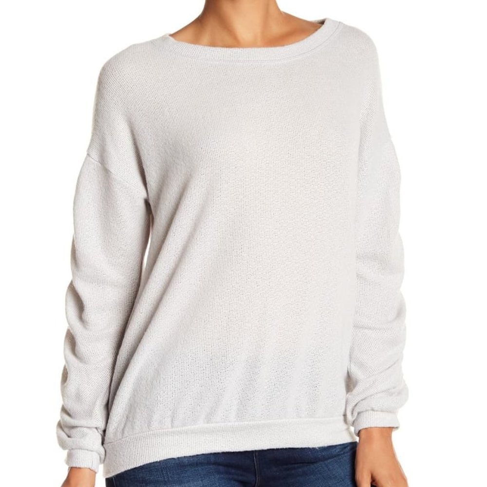 ⭐️3/$25 Melrose and Market Ruched Sleeve Pullover